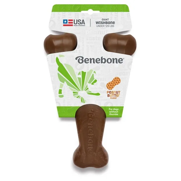 1ea Benebeone Giant Peanut Wishbone - Treats
